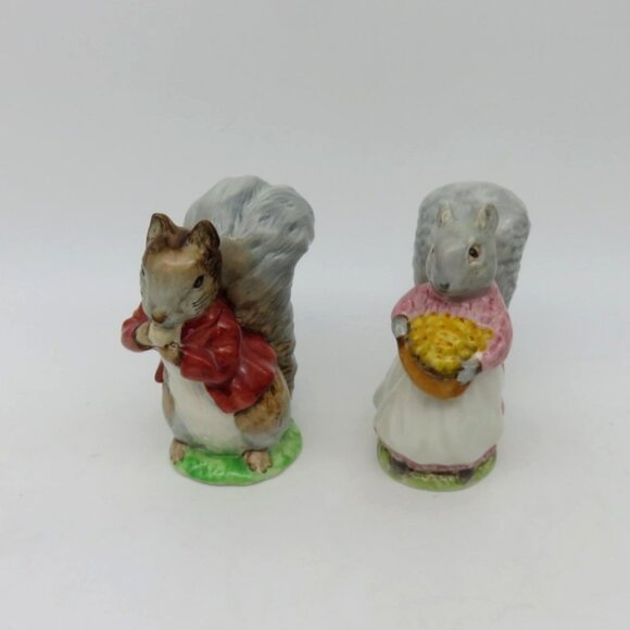 Beatrix Potter Timmy & Goody Tiptoes Figurines Beswick England Vintage - Picture 10 of 10